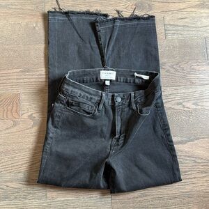 Frame Denim Le Crop Mini Boot jeans